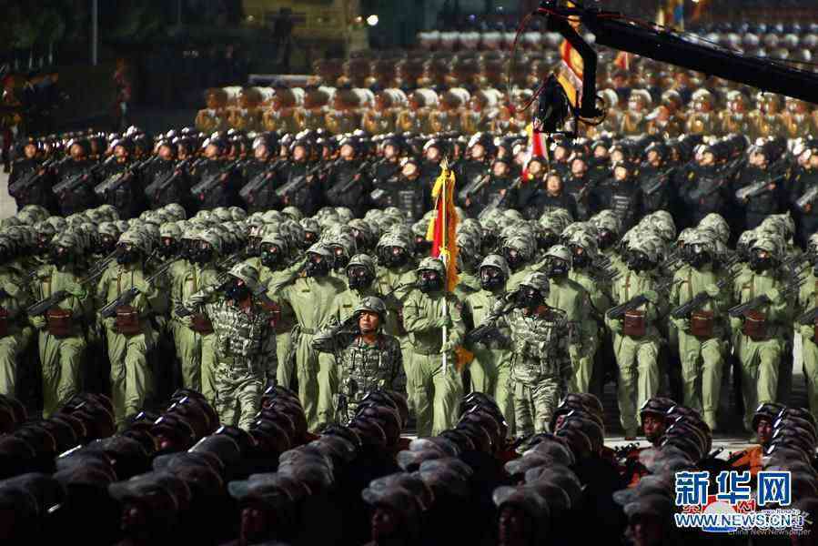 （國(guó)際）（6）朝鮮舉行閱兵式慶祝勞動(dòng)黨建黨75周年