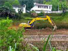 嶺南景區停車場擴建如火如荼