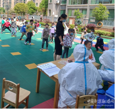 汝城縣盧陽鎮衛生院為4600余名幼兒園師生核酸開展檢測